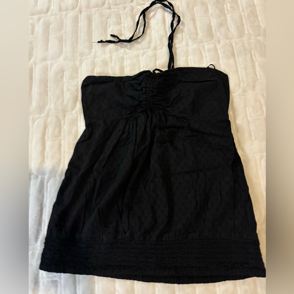 Guess Halter Top with Tie around the neck Black Women’s Size Medium
